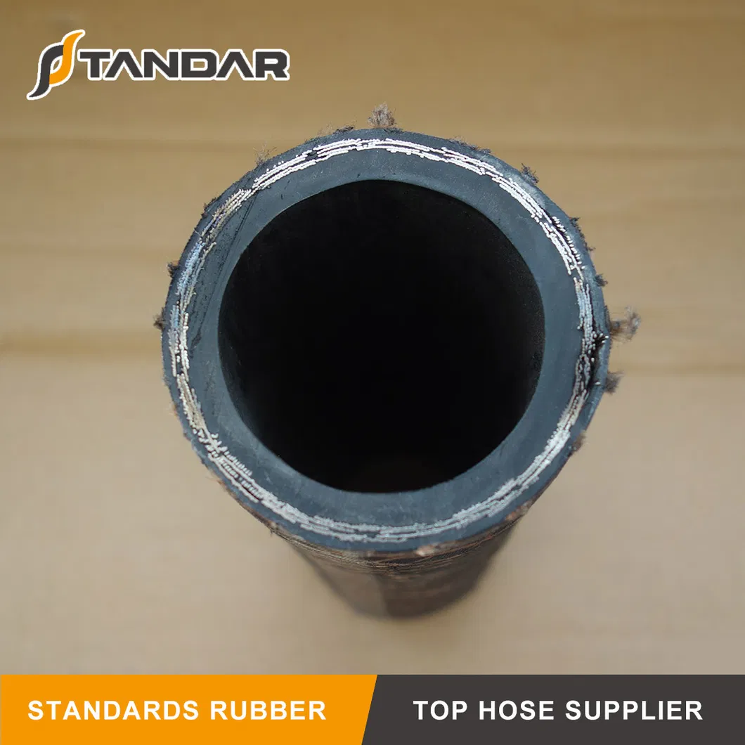 SAE 100 R4 Textile Braided Hydraulic Rubber Oil and Petrol Suction and Discharge Hose