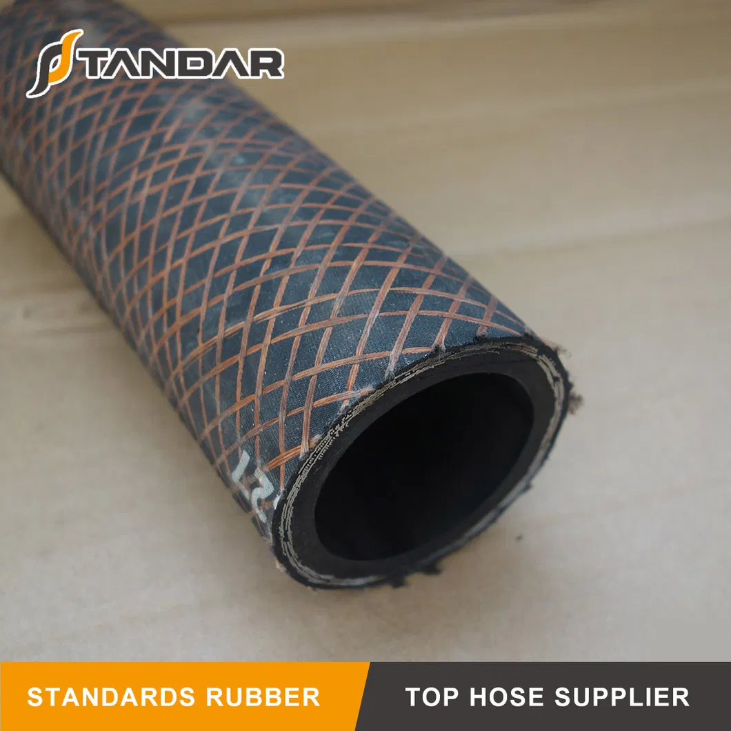 SAE 100 R4 Textile Braided Hydraulic Rubber Oil and Petrol Suction and Discharge Hose