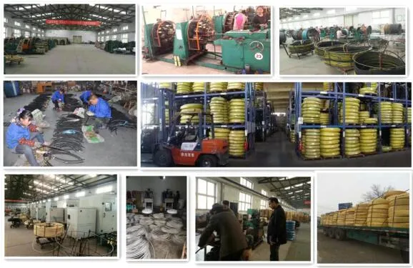 SAE DIN En R1~R2 High Pressure Flexible Hydraulic Rubber Hoses Pipes