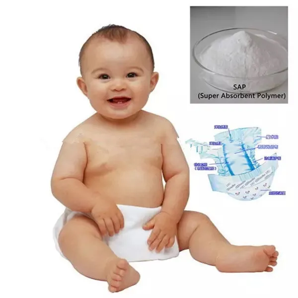 Sap Granules Super Absorbent Polymer Diaper