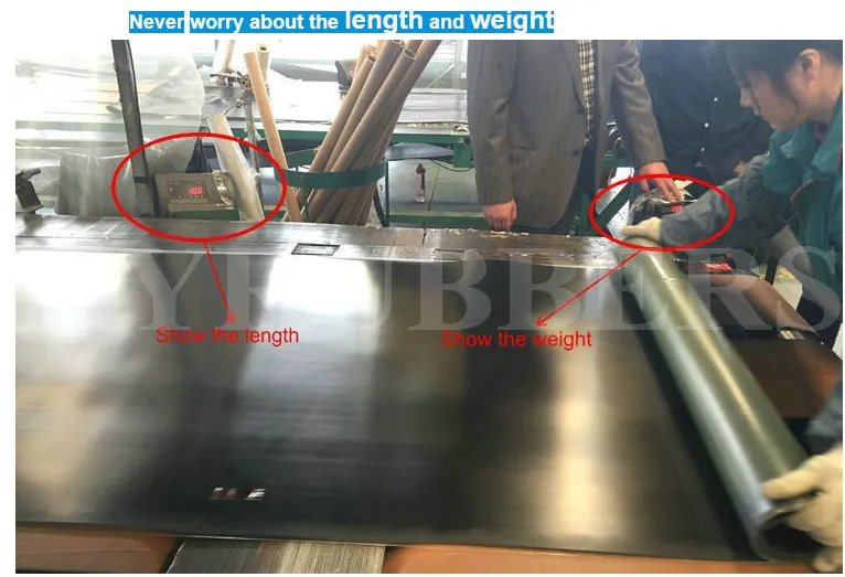 SBR NBR EPDM CR Rubber Sheet From Hyrubbers