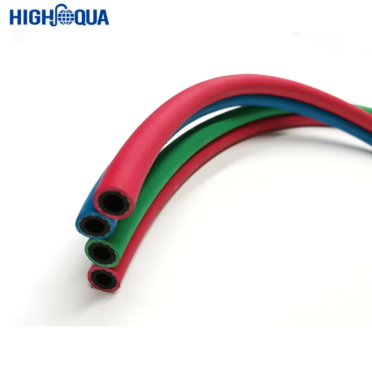 Single Oxygen Welding Hose with Smart Green En559