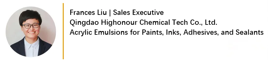 Styrene Acrylic Copolymer for Exterior Paint