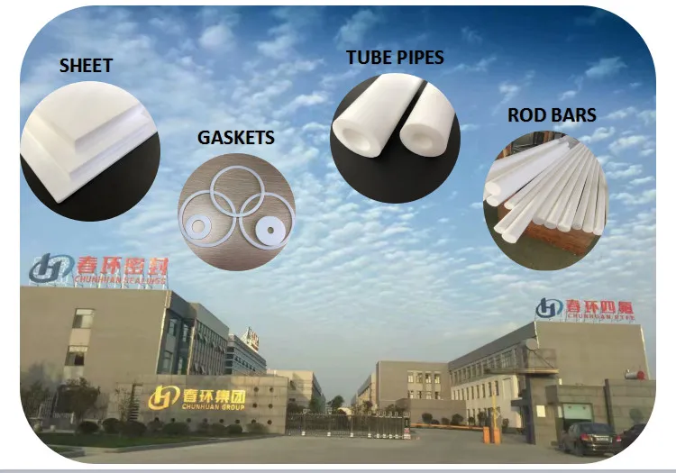 Superior Glass Fiber Filled Molded PTFE Tube with: ISO9001/MSDS/RoHS/Reach/FDA Certificate