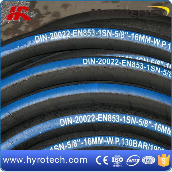 Superior Quality Hydraulic Hose 200000 Impulse Cycles DIN Standard En853 1sn