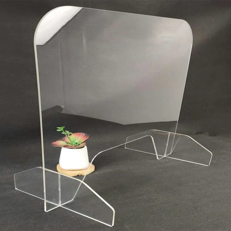 Table Portable Clear Sneezing Barrier Shield Screen