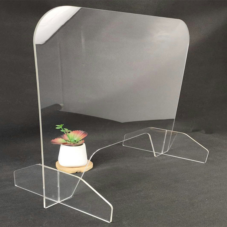 Table Portable Clear Sneezing Barrier Shield Screen