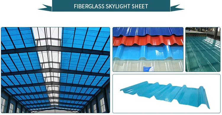 Toprise FRP Skylight Corrugated Sheets Polycarbonate Sheet