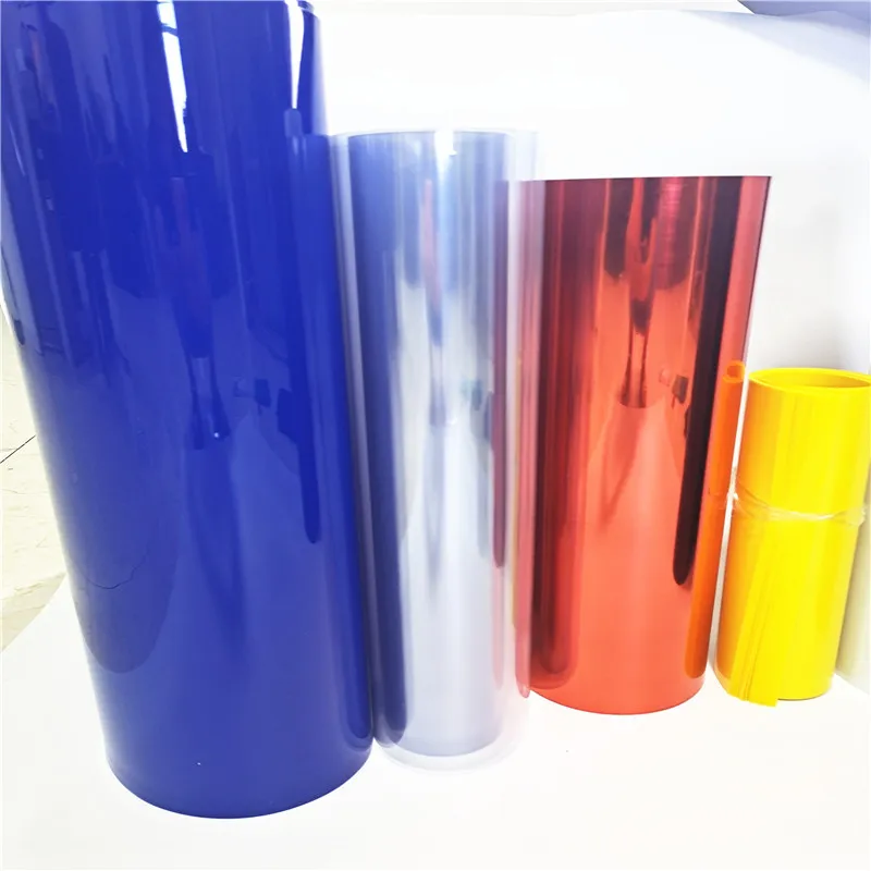 Transparent PVC Film for Furniture Wear Resist Layer for Uniaxial Tension Film