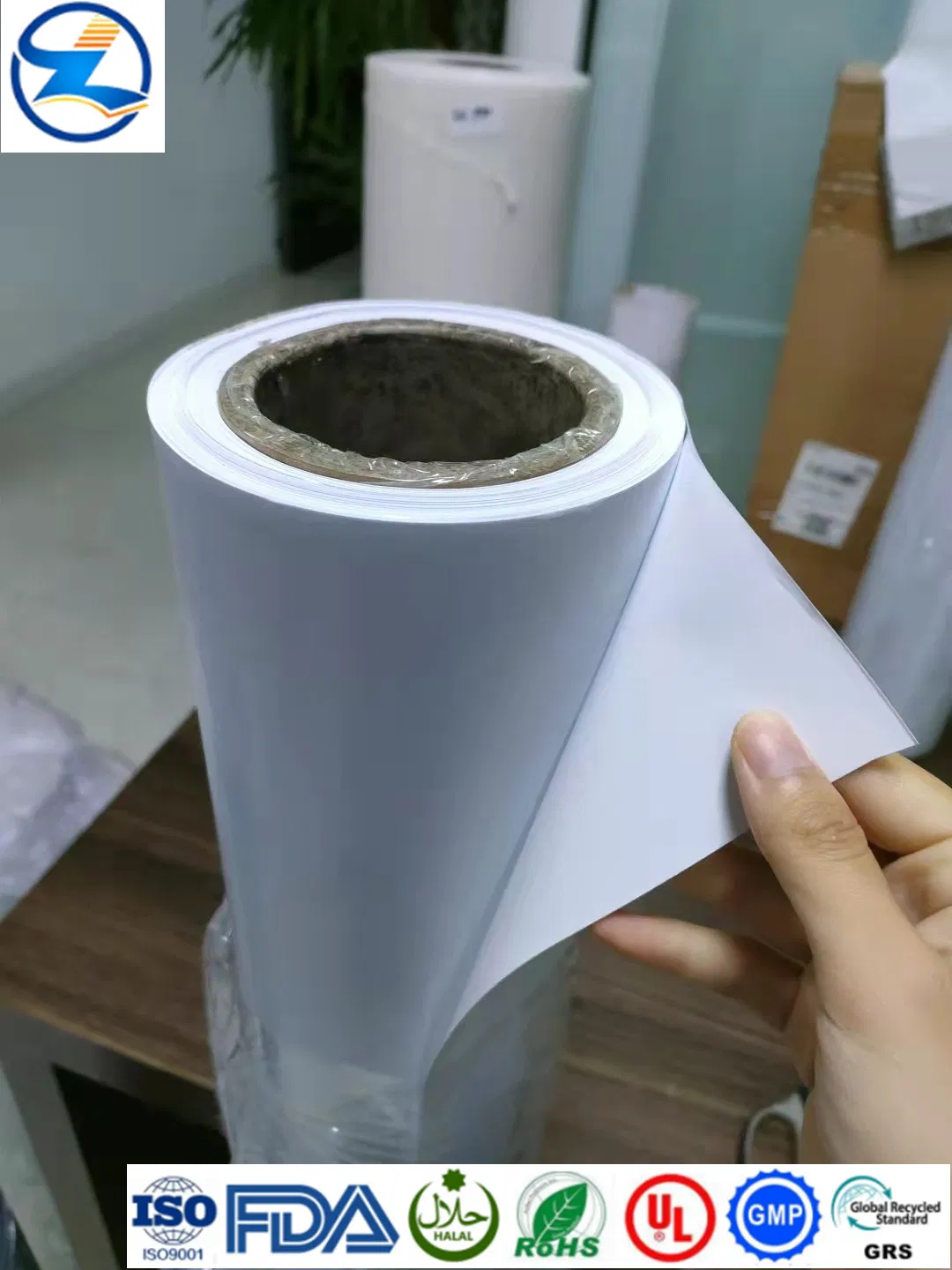 Transparent PVC Film for Furniture Wear Resist Layer for Uniaxial Tension Film