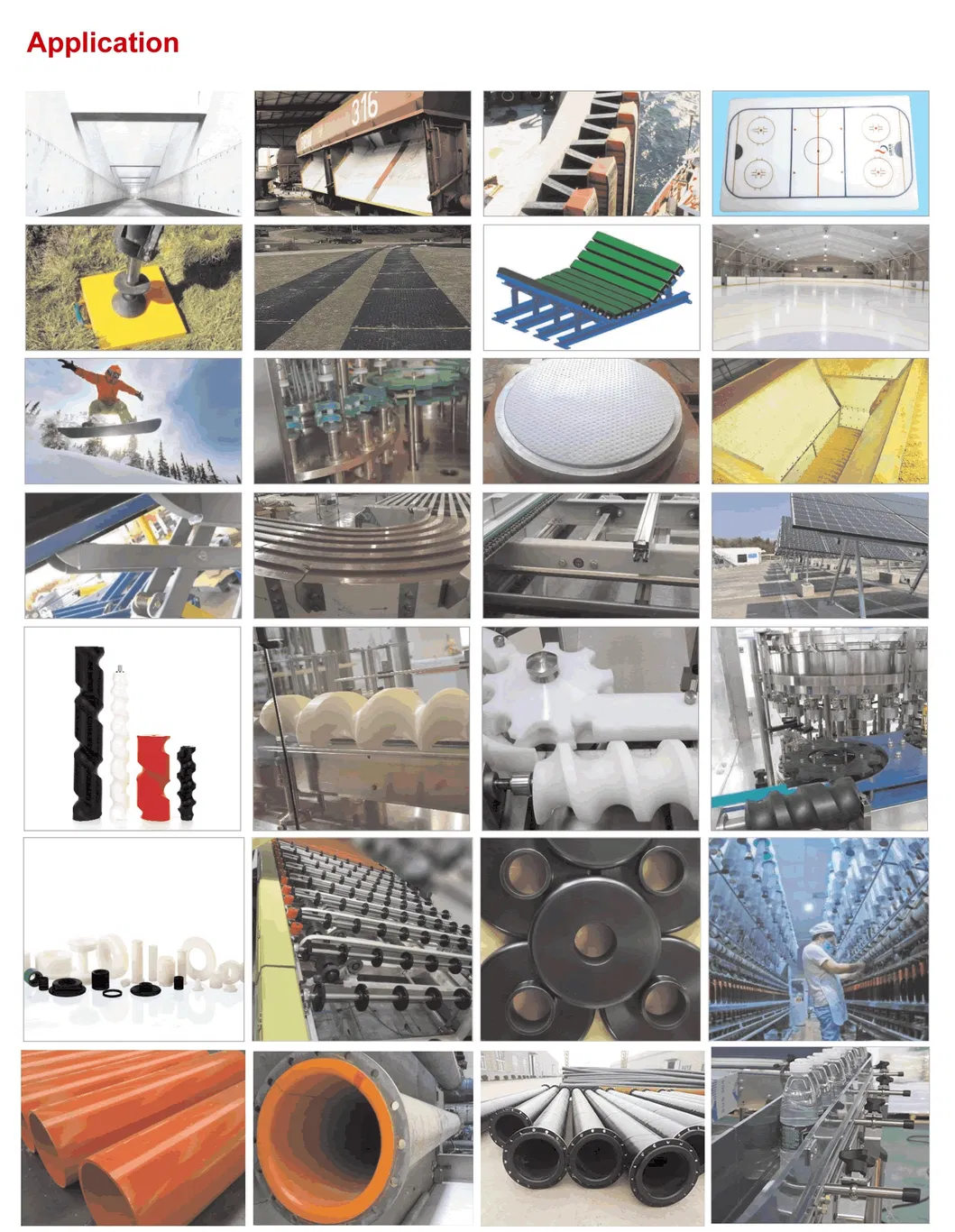 Ultra High Molecular Weight Polyethylene Bar Instead of Carbon Steel, Stainless Steel, Bronze and Other Materials