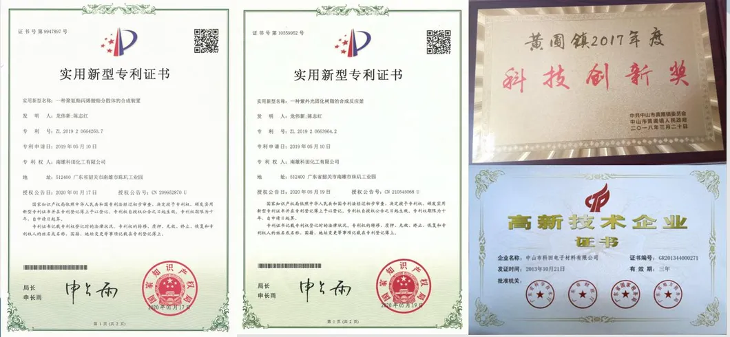 UV Curing Oligomer UV Resin Aromatic Polyurethane Acrylate Oligomer with 4h Hardness and Good Abrasion Resistance for UV Coatings