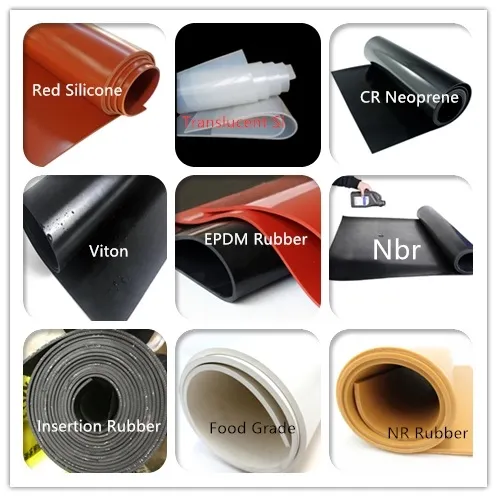 Waterproof Rubber Membrane Anti Slip Wide/Broad Ribbed Rubber Flooring Mat Sheet