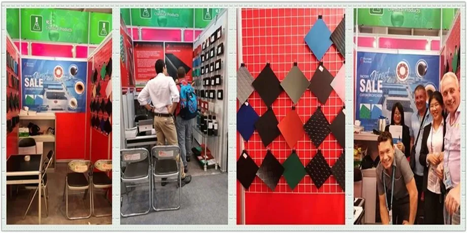 Waterproof Rubber Membrane Anti Slip Wide/Broad Ribbed Rubber Flooring Mat Sheet