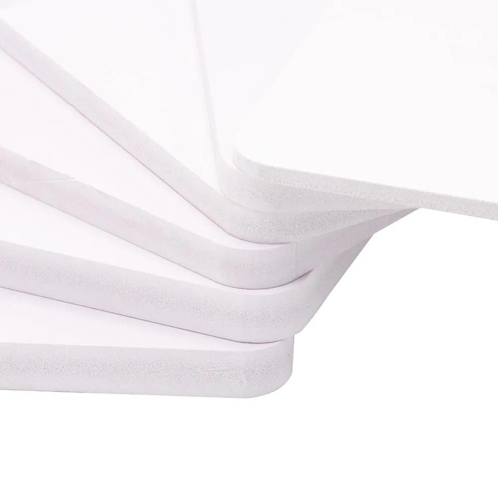 Waterproof White Plain PVC Celuka Extruded Foam Board for Digital Printing Advertising