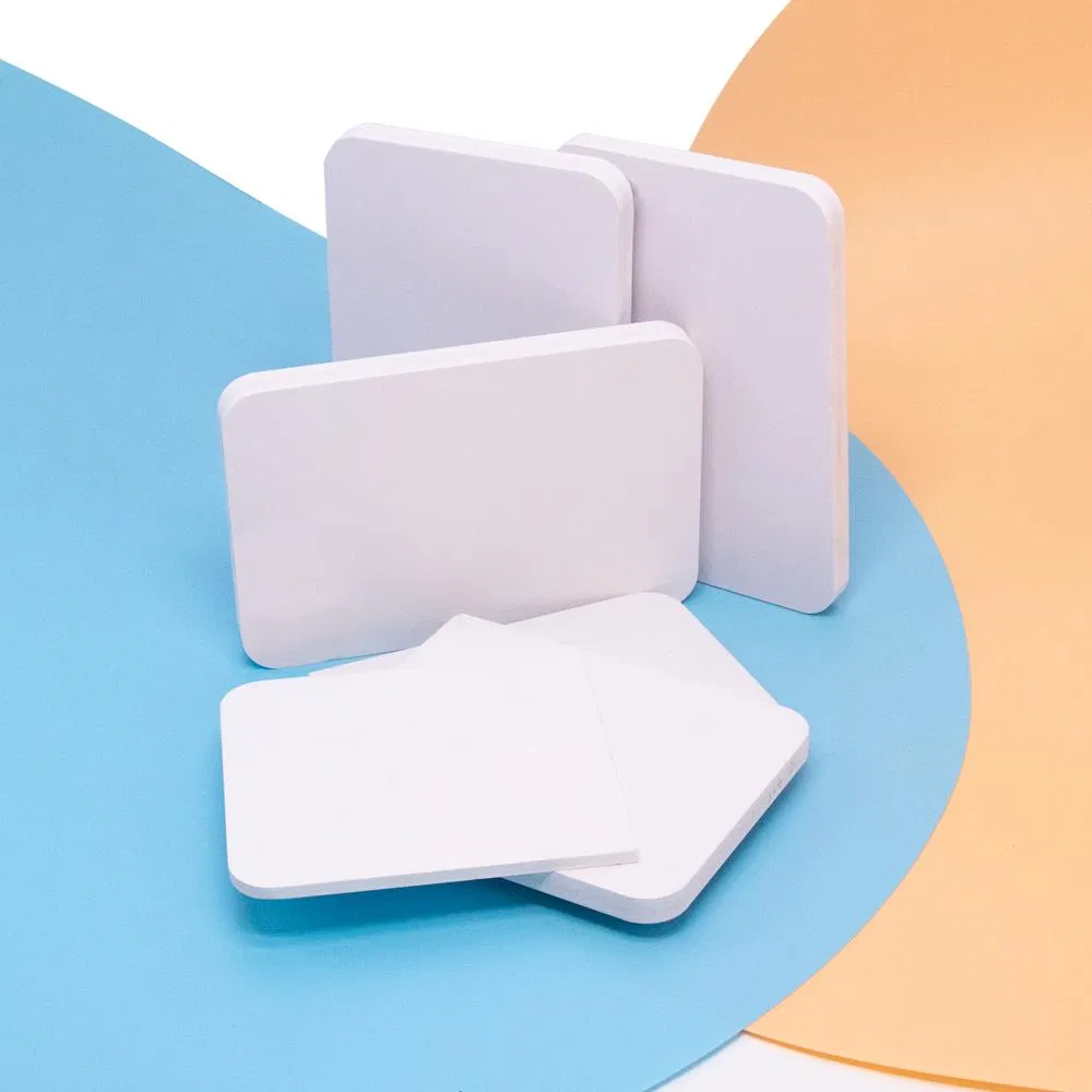 Waterproof White Plain PVC Celuka Extruded Foam Board for Digital Printing Advertising