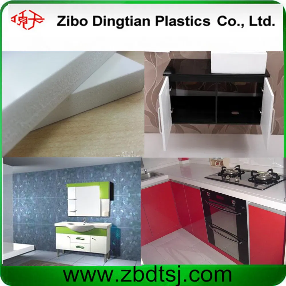 White PVC Celuka Foam Board Use for Floor of Bus
